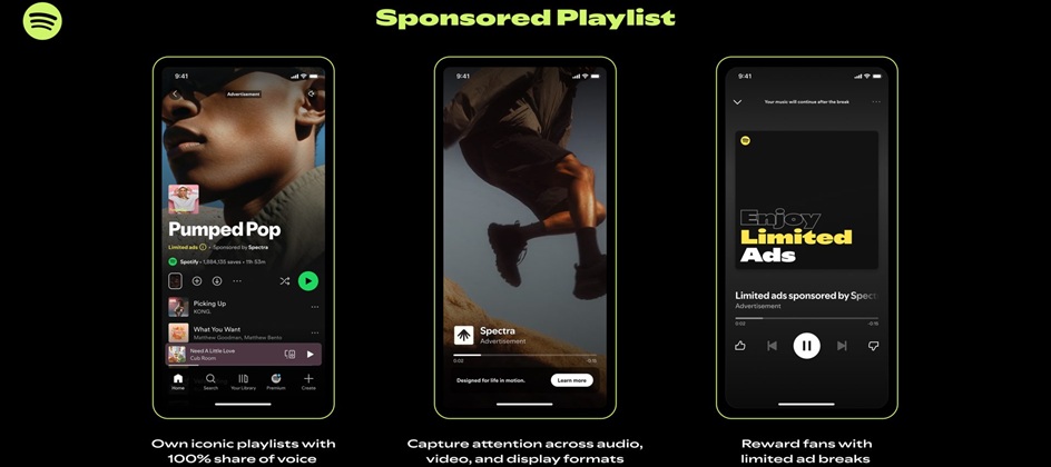 Spotify expands ad tools and formats for brands